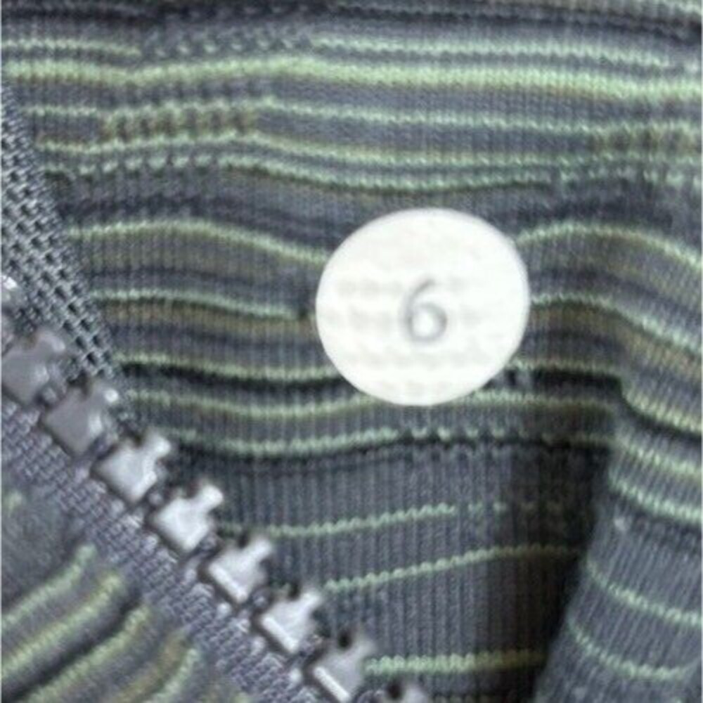 Lululemon Jacket  Women Size 6 Olive Heather Hooded Zipper  Nulu Define Yoga - Picture 10 of 10